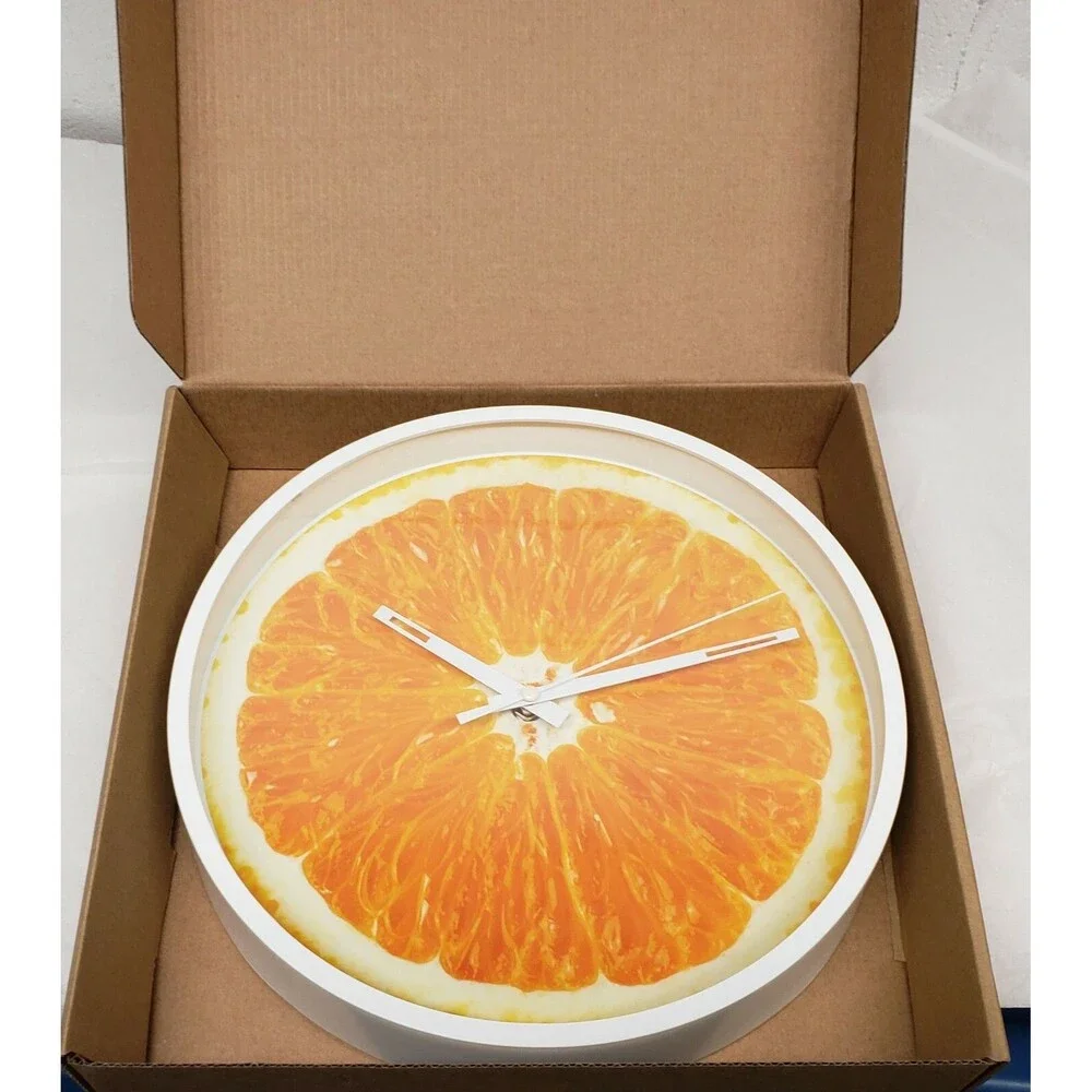 Plastic Wall Clock, approx. 11.5
